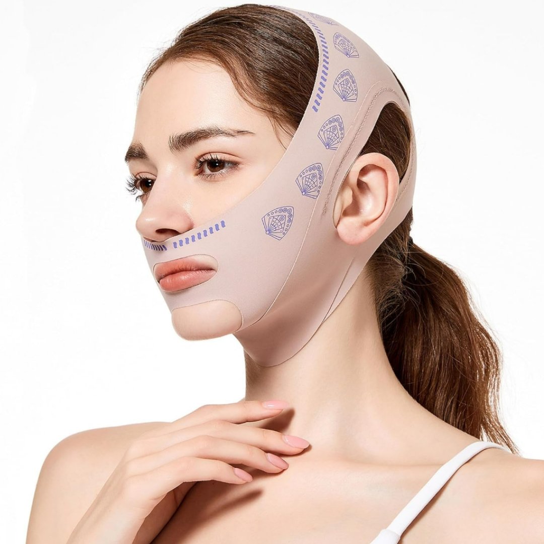 Jawline Shaper And Face Fat Reducer Double Chin Lift Face Mask Jawline Shaper And Face Fat Reducer Double Chin Lift Face Mask